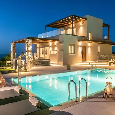 Kymo Instyle Villa - Sea view Private pool Jacuzzi Kokkini Hani Exterior foto